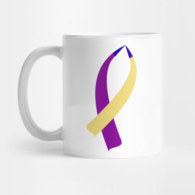 Awareness Ribbon (Bladder Cancer) by BlakCircleGirl